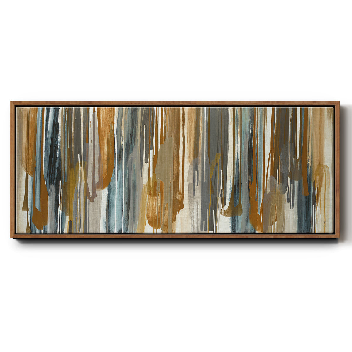 Optical Illusion - Floater Framed Canvas Print