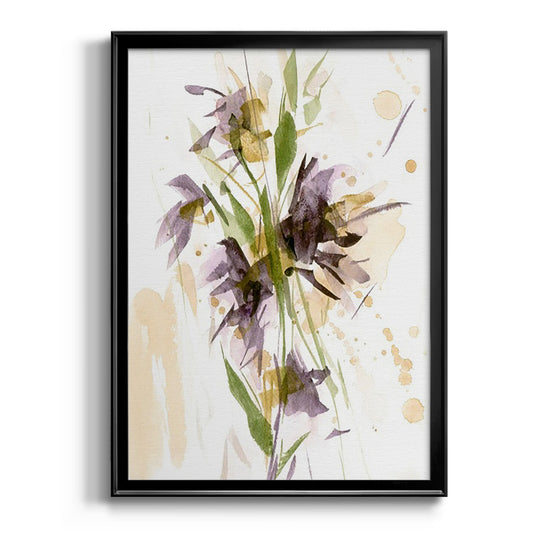 After Rain II - Modern Framed Canvas Print