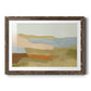 Stacked Landscape IV - Barnwood Framed Art Print