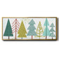 Modern Holiday Collection D - Floater Framed Canvas Print