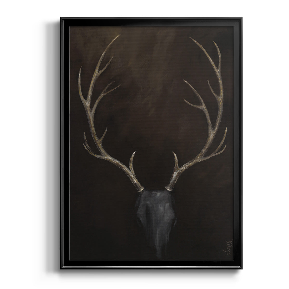 Buck - Modern Framed Canvas Print