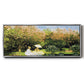 The Garden, 1872 - Floater Framed Canvas Print
