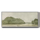 On Course I - Floater Framed Canvas Print