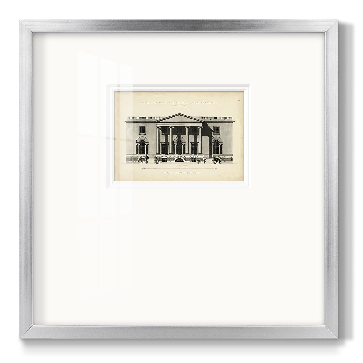 Richardson Architecture I Premium Framed Print Double Matboard