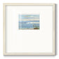 Sunrise Bay Premium Framed Print Double Matboard