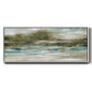 Riverbank - Floater Framed Canvas Print