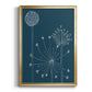 Graphic Alliums I - Modern Framed Canvas Print
