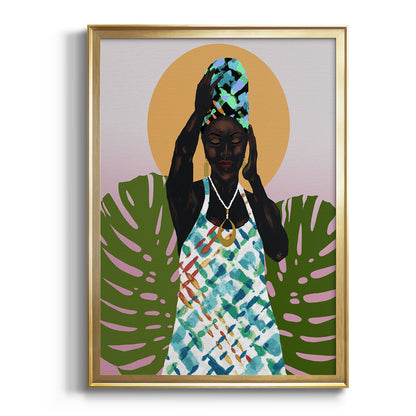 Her Faith - Modern Framed Canvas Print