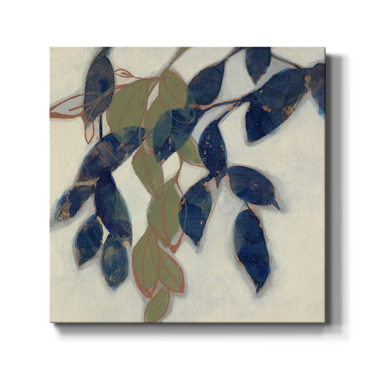 Entwined Leaves I - Canvas Art Print