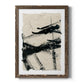 Lines Crossed II - Barnwood Framed Canvas Print
