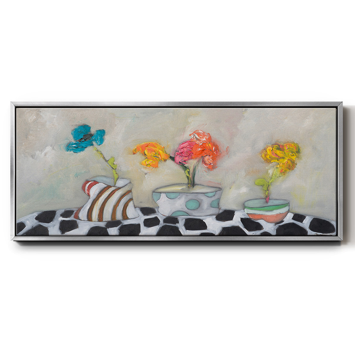 Three Amigos - Floater Framed Canvas Print