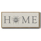 Bee Home - Floater Framed Canvas Print