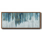 Soft Summer Night - Floater Framed Canvas Print
