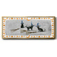 Black Cat Collection D - Floater Framed Canvas Print