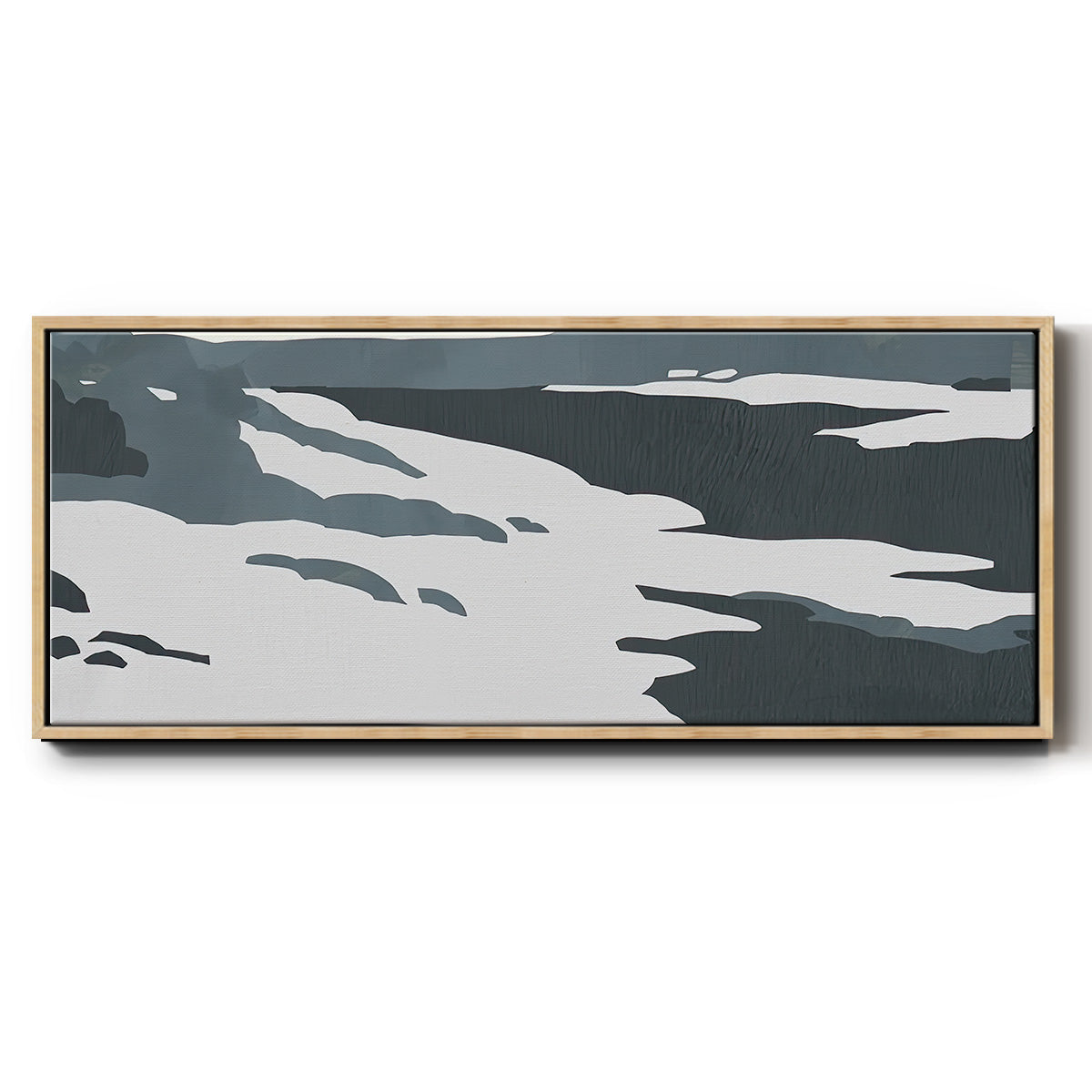 Cutter Island III - Floater Framed Canvas Print