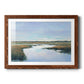 Coastal Plains I - Barnwood Framed Art Print