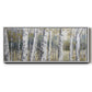 Hidden Birch - Floater Framed Canvas Print