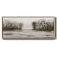 Near Graham Mountain - Floater Framed Canvas Print