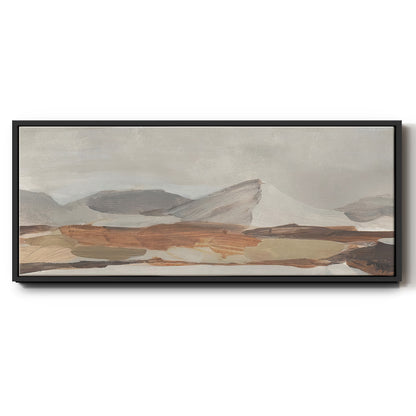 Dusky Mountain II - Floater Framed Canvas Print
