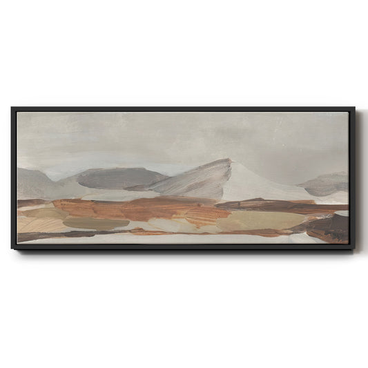 Dusky Mountain II - Floater Framed Canvas Print