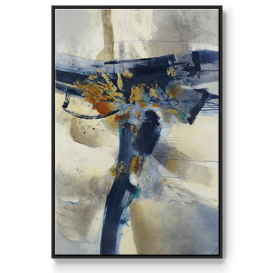 Blast - Floater Framed Canvas Print