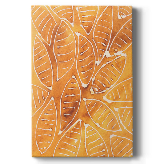 Stylized Leaf Shapes II - Canvas Art Print