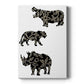 Ornamental Safari Animals II - Canvas Art Print