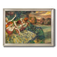Four Dancers - Ornate Framed Canvas Print