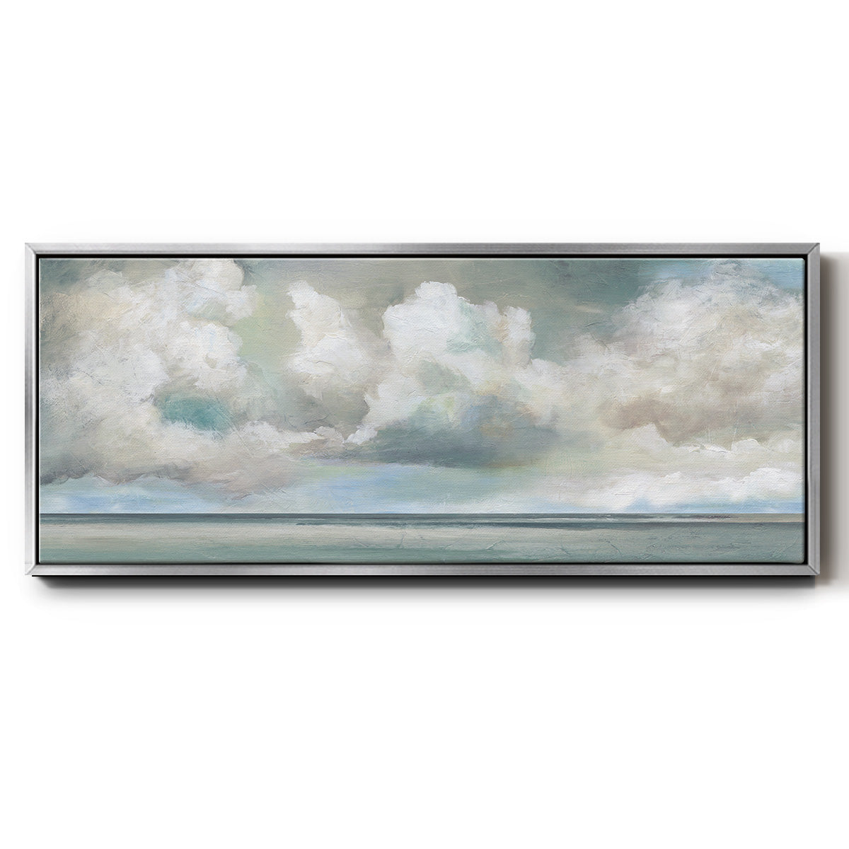 Cloudscape Vista I - Floater Framed Canvas Print