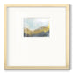 Blue and Gold Abstract IV Premium Framed Print Double Matboard