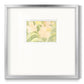 Verdant Floral Abstract II - Double Matboard Framed Print