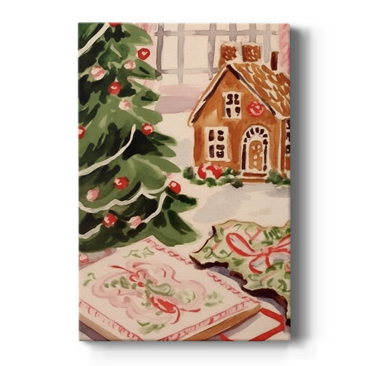 Sugar Wreath of Dusk - Canvas Art Print