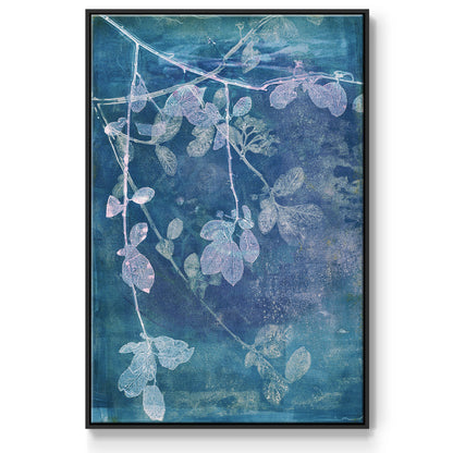 Branching Out VII - Framed Premium Gallery Wrapped Canvas L Frame - Ready to Hang