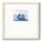 Misty Sail Premium Framed Print Double Matboard