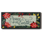 Bright Christmas Night Collection D - Floater Framed Canvas Print