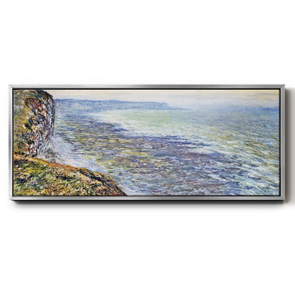 Seascape Near Fecamp, 1881 - Floater Framed Canvas Print
