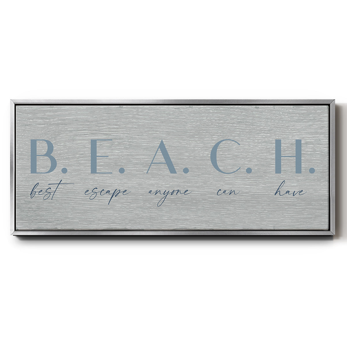 Best Escape - Floater Framed Canvas Print