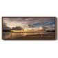 Comienza la Aventura - Floater Framed Canvas Print