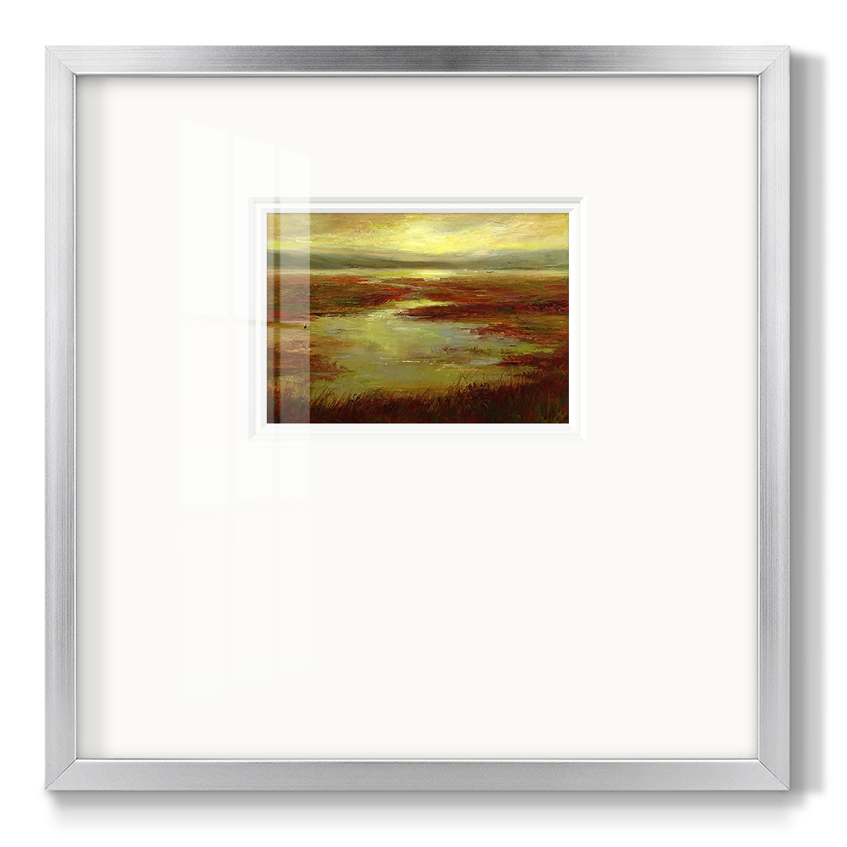 Coastal Views V - Double Matboard Framed Print