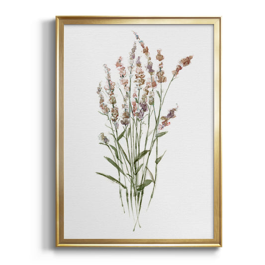 Dainty Botanical II - Modern Framed Canvas Print