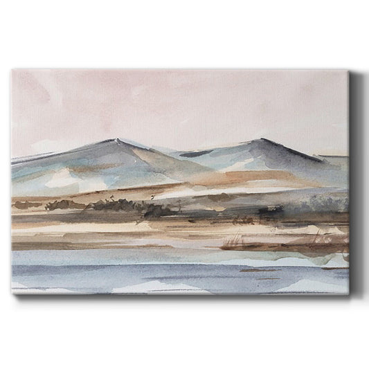 Autumn Mountain Valley II Premium Gallery Wrapped Canvas - Ready to Hang