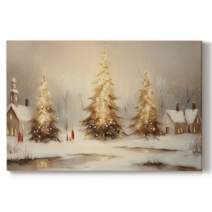 Gilded Dusk at Eve - Canvas Art Print