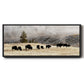 Heading Home - Floater Framed Canvas Print