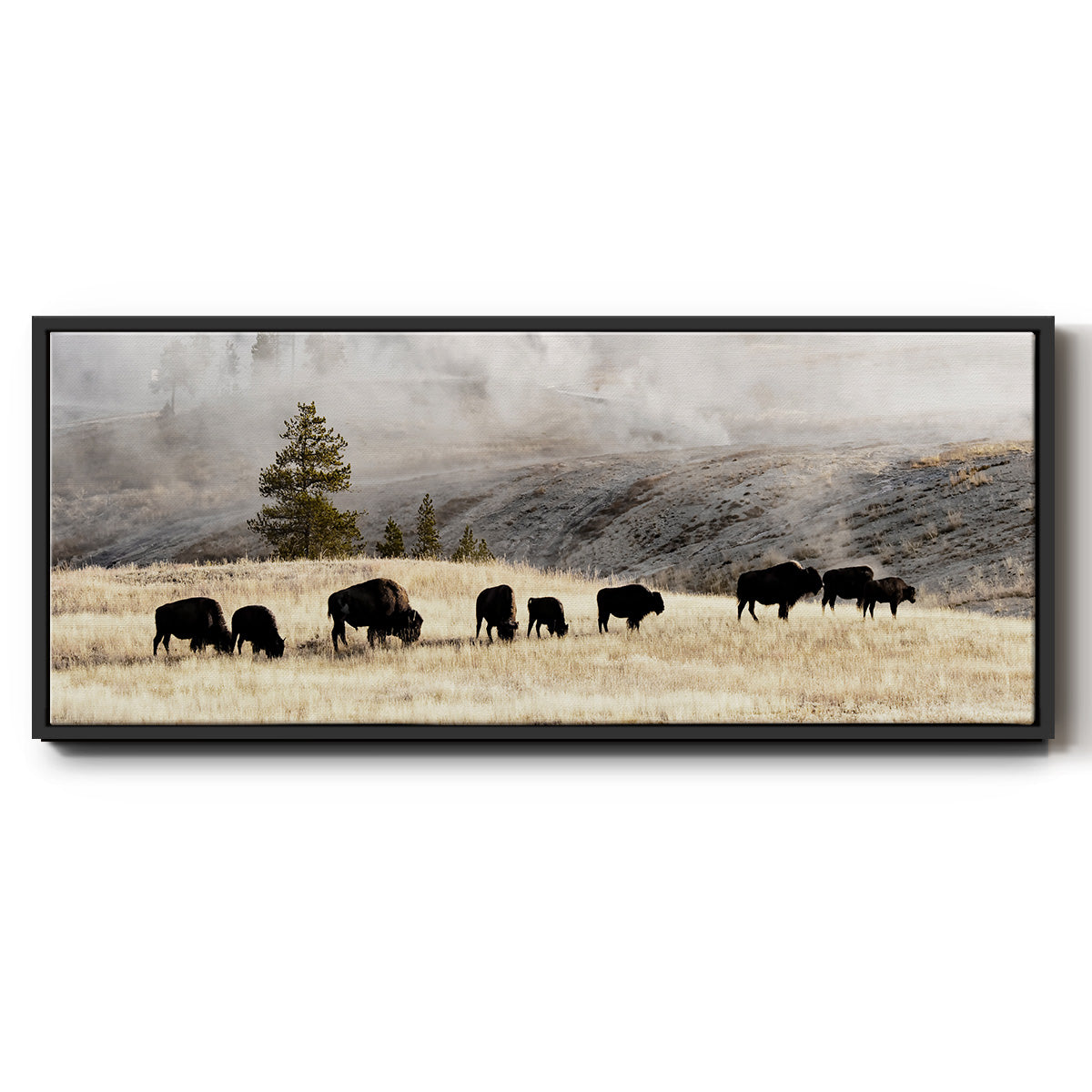 Heading Home - Floater Framed Canvas Print