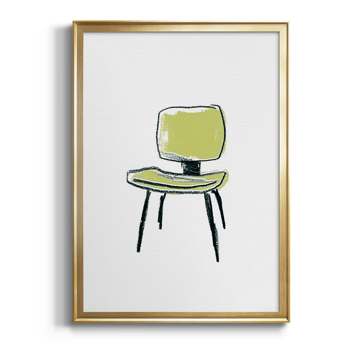 Take a Seat VI - Modern Framed Canvas Print