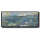 Sparkling Sea I - Floater Framed Canvas Print