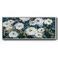 Moonlit Garden I - Floater Framed Canvas Print