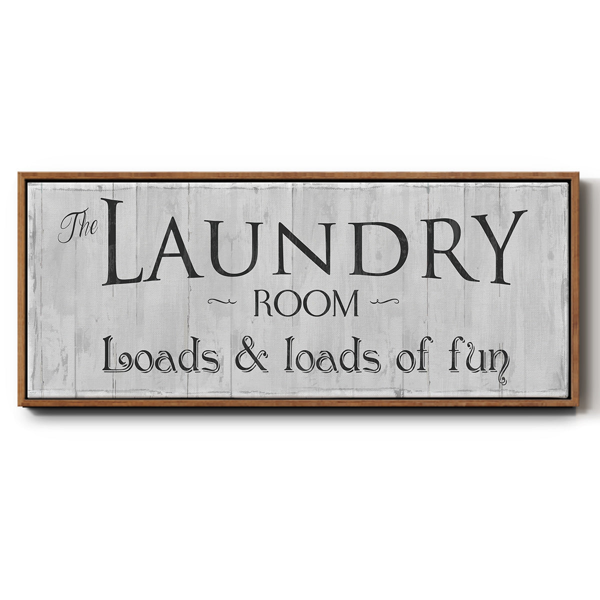 Loads of Fun - Floater Framed Canvas Print