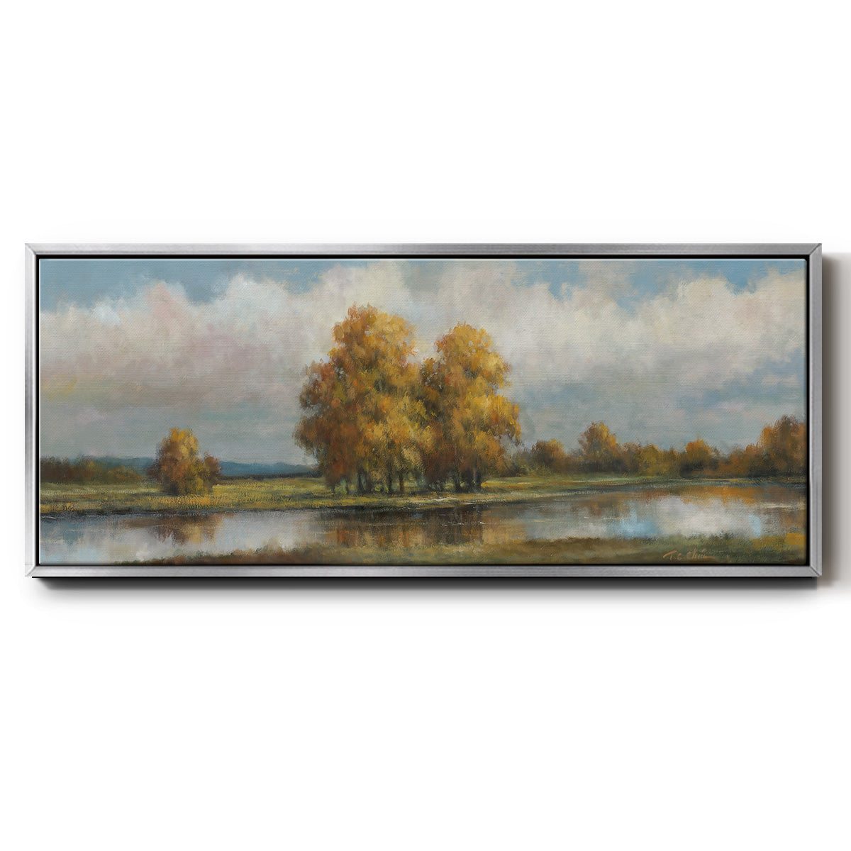 Shenandoah - Floater Framed Canvas Print