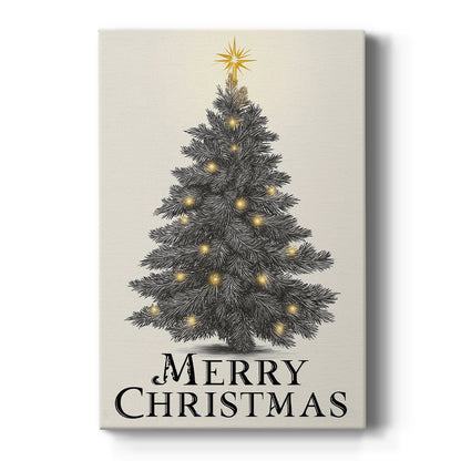 Snowwhite Carol of Evergreen - Canvas Art Print